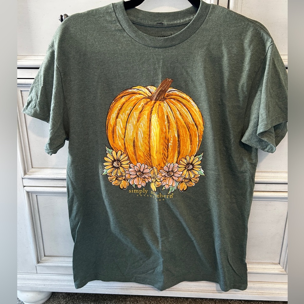 Simply Southern T-shirt Fall Medium